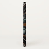 万華鏡ブラウンの星 Case-Mate iPhoneケース (裏面/右)