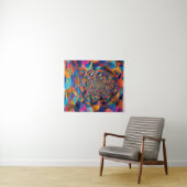 万華鏡プリズムトンネル タペストリー (インサイチュ(横))