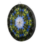 万華鏡ベビーブルーアイズ春の花 ダーツボード (正面右)