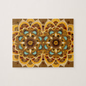 万華鏡ヴィンテージ曼荼羅 ジグソーパズル (横)