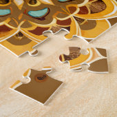 万華鏡ヴィンテージ曼荼羅 ジグソーパズル (側面)