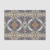 万華鏡性グレー金ゴールドメダリオンステームパンクギア 薄葉紙 (正面)