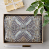 万華鏡性グレー金ゴールドメダリオンステームパンクギア 薄葉紙 (ギフト)