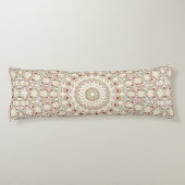 万華鏡性ニュートラル自然マンダラデザイン ボディピロー (裏面)