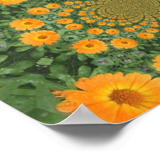 万華鏡花ポスター ポスター (角)