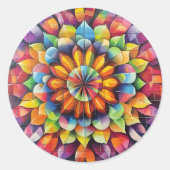 万華鏡 ラウンドシール (正面)