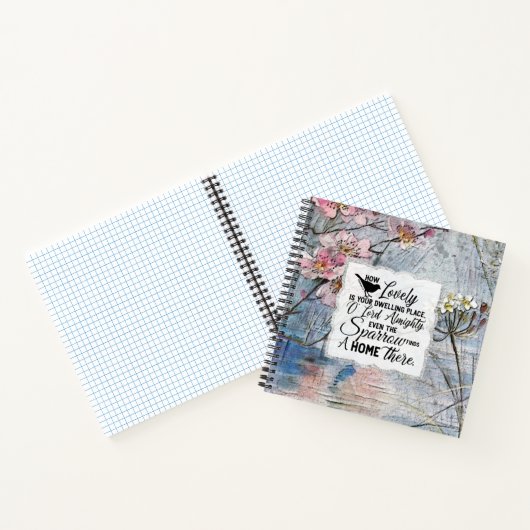 万軍の主よ、あなたの住む場所はなんて素敵なのだろう ノートブック (内部)