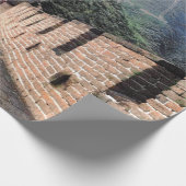 万里の長城で歩くこと ラッピングペーパー (角)