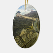 万里の長城の上 セラミックオーナメント (左)