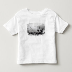 万里の長城の終了 トドラーTシャツ