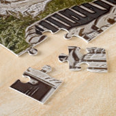 万里の長城 ジグソーパズル (側面)