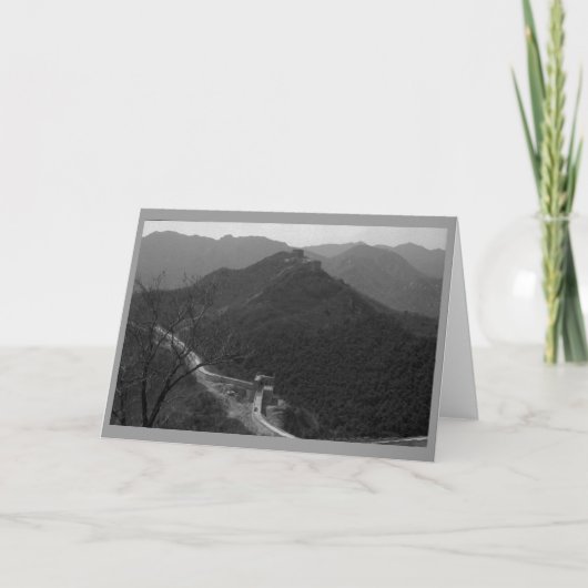 "万里の長城#1 " カード (正面)