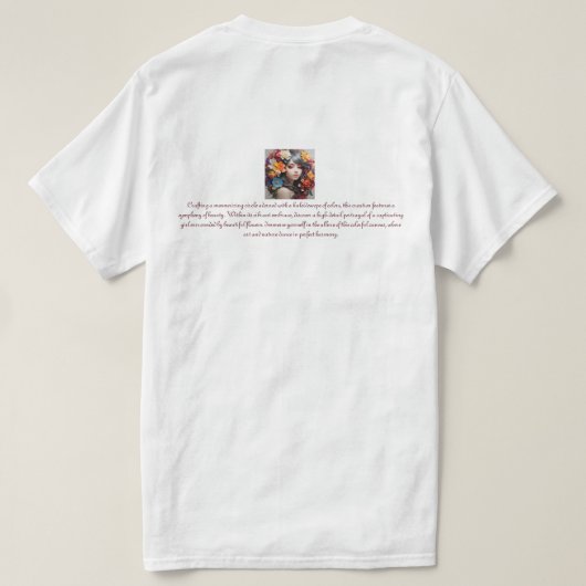 万里 Tシャツ (デザイン裏面)