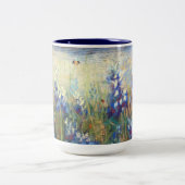 丈夫なテキサス州の青のマグ ツートーンマグカップ (中央)