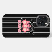 三おもしろい色 iPhoneケース (裏面横)