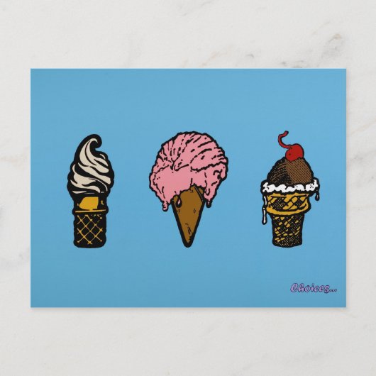 「三すくい取り」 ポストカード (正面)