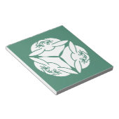 三つのウサギ ノートパッド (アングル)