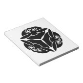 三つのウサギ ノートパッド (アングル)