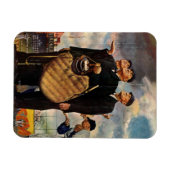 三つのウンパイア マグネット (横)