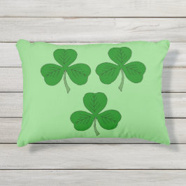 三つのシャムロック アウトドアクッション