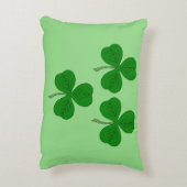 三つのシャムロック アクセントクッション (裏面(縦))