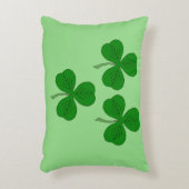 三つのシャムロック アクセントクッション (正面(垂直))