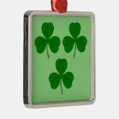 三つのシャムロック メタルオーナメント (右)