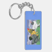 三つのブラーマ キーホルダー (正面左)