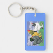 三つのブラーマ キーホルダー (正面)