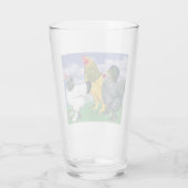 三つのブラーマ タンブラーグラス (裏面)