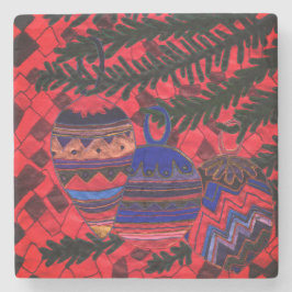 三つのボーブル ストーンコースター