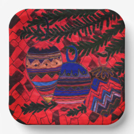 三つのボーブル ペーパープレート