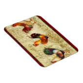 三つのルースター マグネット (右側)