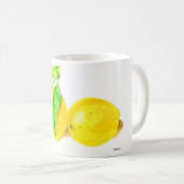 三つのレモン コーヒーマグカップ (正面右)