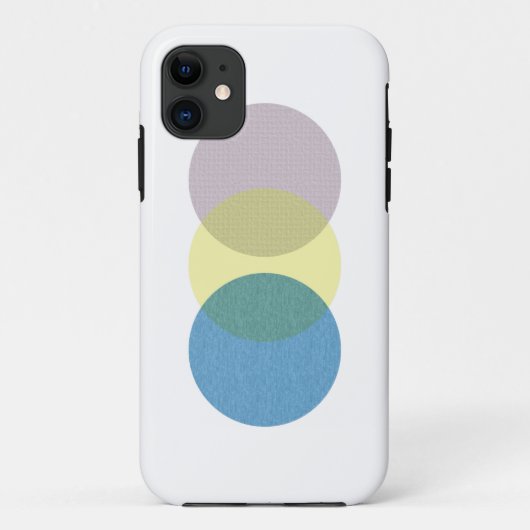 三つの円 Case-Mate iPhoneケース (裏面)
