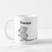 三つの小さなネズミ コーヒーマグカップ (左)