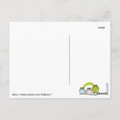 三つの小さなフクロウ ポストカード (裏面)