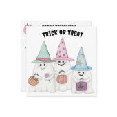 三つの小さな幽霊たち カード (正面/裏面インサイチュ)