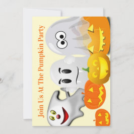 三つの小さな幽霊たち 招待状