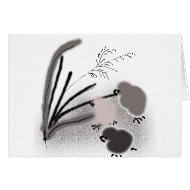 三つの小さな雛 (正面横)