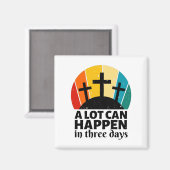 三つの日でたくさん起こる マグネット (正面/裏面)