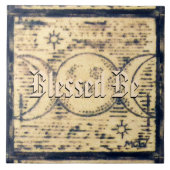 三つの月のイラストプリム旧世界スタイル祭壇タイル タイル (正面)