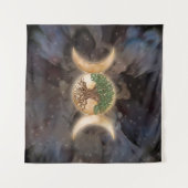 三つの月 タペストリー (正面(横))