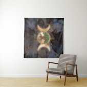 三つの月 タペストリー (インサイチュ(横))