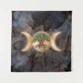 三つの月 タペストリー (正面)