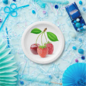 三つの果実 ペーパープレート (パーティー)