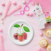 三つの果実 ペーパープレート (パーティー)