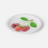 三つの果実 ペーパープレート (アングル)