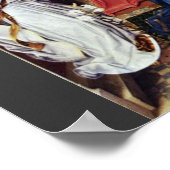 三つの王離れ祭壇翼：受胎告知 ポスター (角)