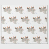 三つの盲目のネズミ ラッピングペーパー (フラット)